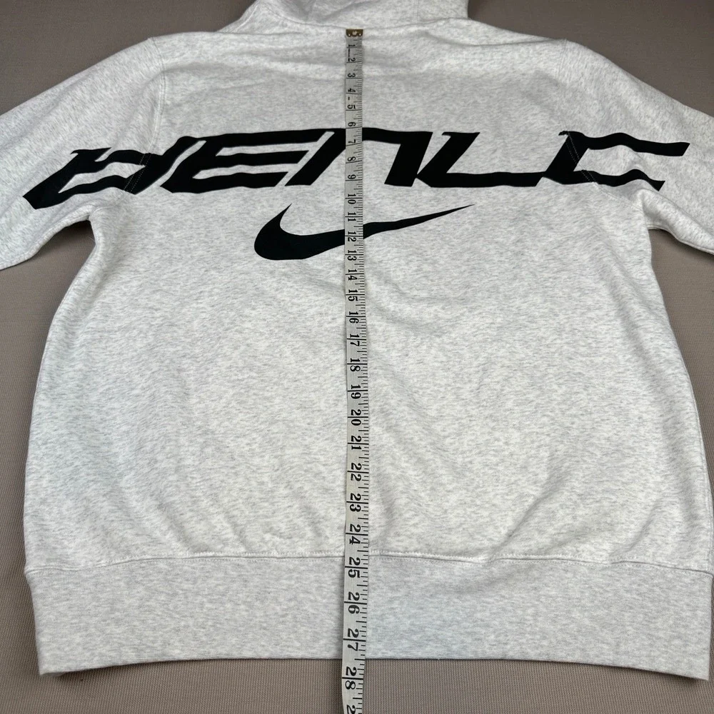 Nike BTS World Tour 2026-2027 Hoodie Grey Heather Graphic Fleece Unisex Large